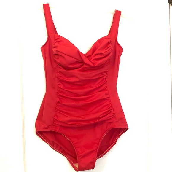 TrimShaper Avery Tummy Control Suit sz 10 - Picture 3 of 11